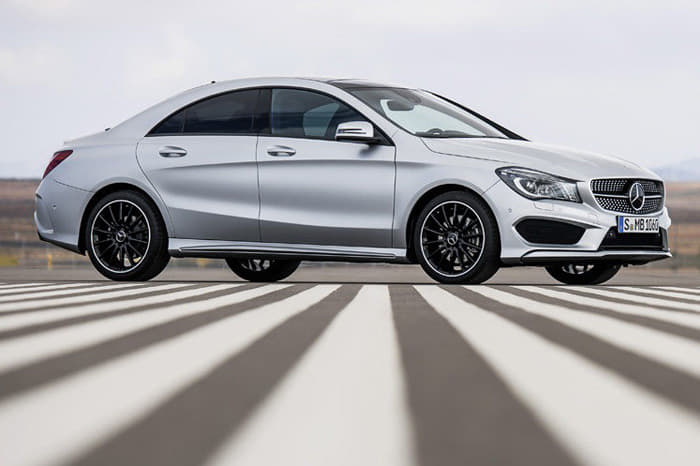 Mercedes CLA compact saloon photo gallery